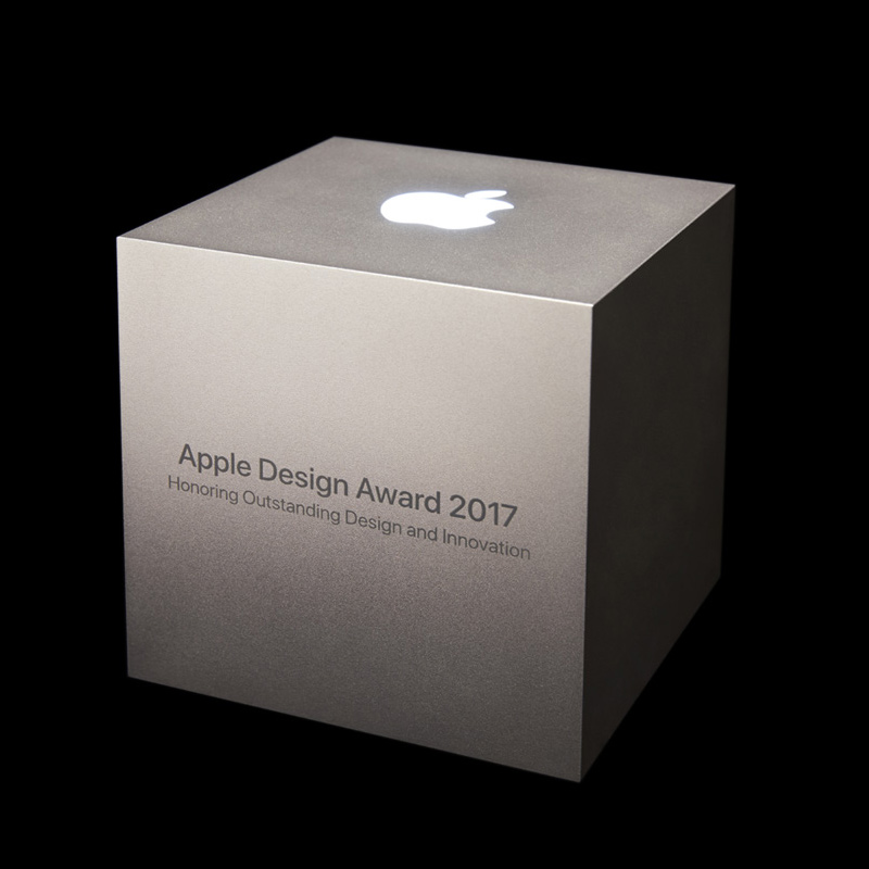 Apple Design Award 2017受賞作一覧
