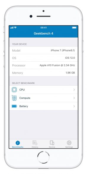 アプリレビュー スマホの性能とバッテリーの劣化を調べられるベンチマークアプリ Geekbench Reliphone For Iphone